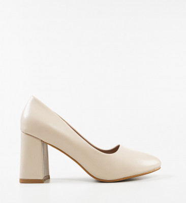 Pantofi dama Bright Bej 2