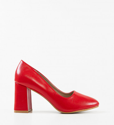 Pantofi dama Bright Rosii 2