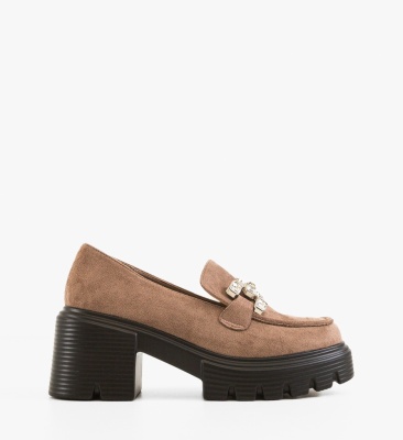 Pantofi dama casual Khursh Khaki