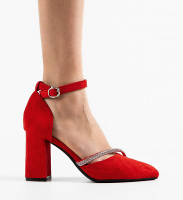 Pantofi dama Dem Rosii