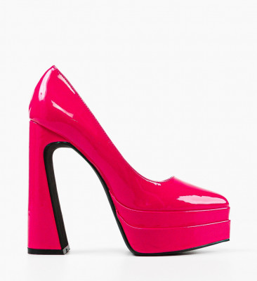 Pantofi dama Dyscarpe Fuchsia