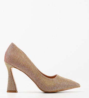 Pantofi dama Elaine Aurii