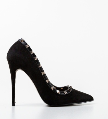 Pantofi Luvea Negri 2