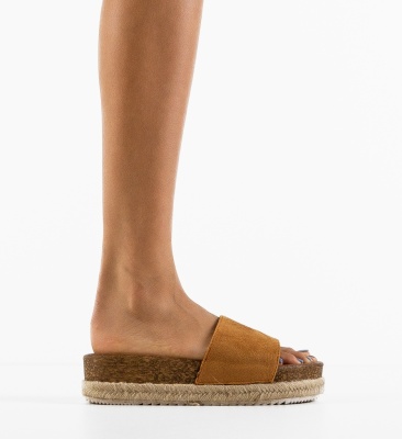 Papuci dama Andy Camel