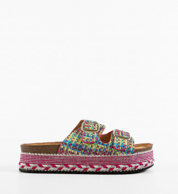 Papuci dama Miller Fuchsia