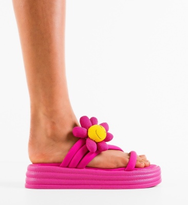 Papuci dama Turenag Fuchsia