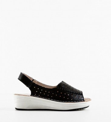 Platforme Lindone Negre 2