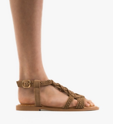 Sandale dama Alivia Khaki