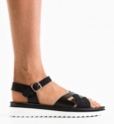 Sandale dama Halifax Negre