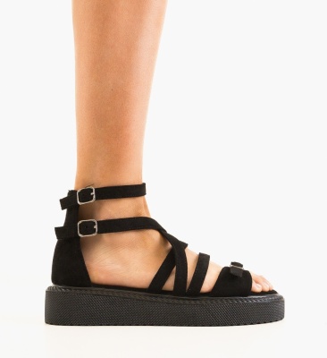 Sandale dama Sanabe Negre