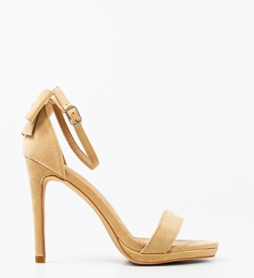 Sandale dama Tartillas Bej