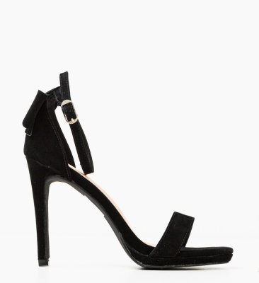Sandale dama Tartillas Negre