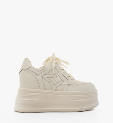 Sneakers dama Dibby Bej
