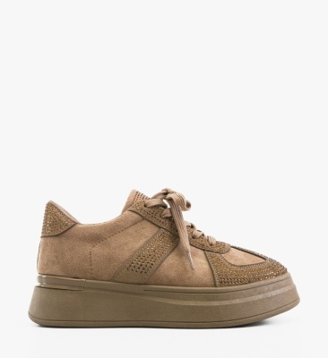 Sneakers dama Solle Khaki