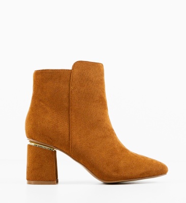 Botine dama Arroyo Camel