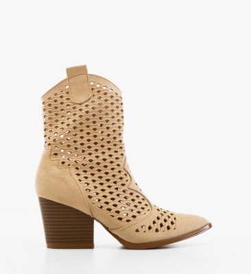 Botine dama Cameron Bej