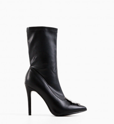 Botine dama Cooke Negre 2
