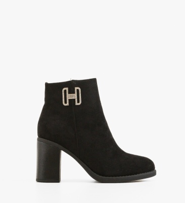 Botine dama Devon Negre