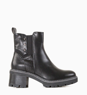 Botine dama Fulton Negre