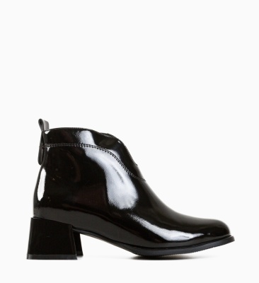 Botine dama Loghin Negre