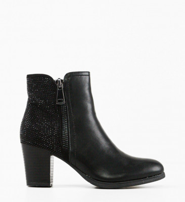 Botine dama Ortega Negre