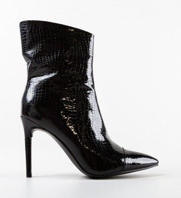 Botine dama Yassin Negre