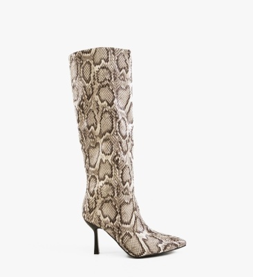 Cizme dama Snakke Print