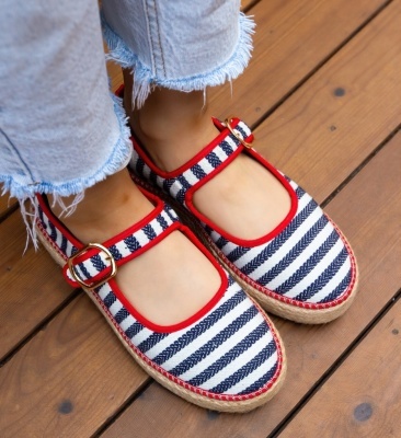 Espadrile dama Gamny Albastri