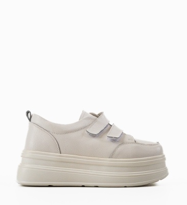 Pantofi Casual Akoste Albi