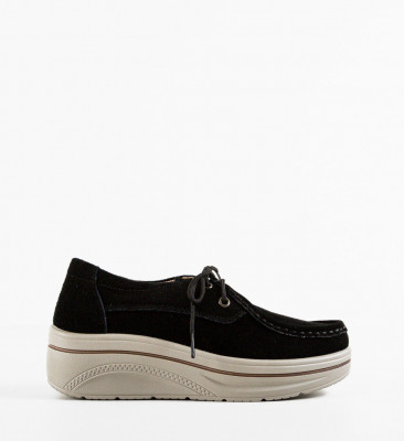 Pantofi Casual Auron Negri