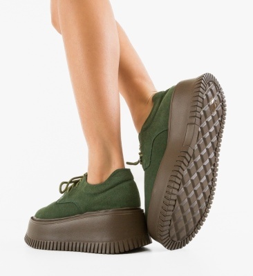 Pantofi casual dama Benve Verzi