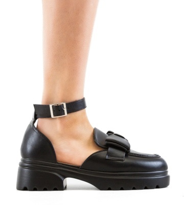 Pantofi casual dama Caradon Negri 2