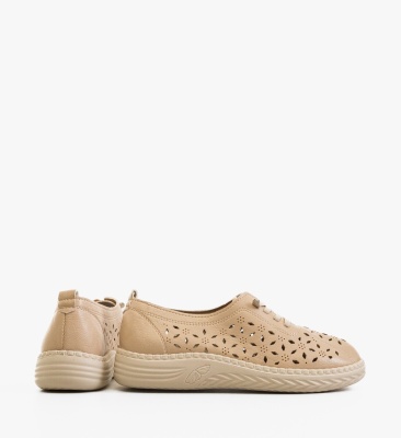 Pantofi Casual dama Guha Bej