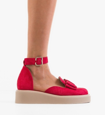 Pantofi Casual dama Hammbe Fuchsia