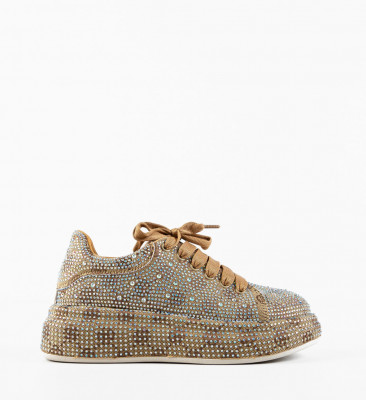 Pantofi Casual dama Urssy Bej