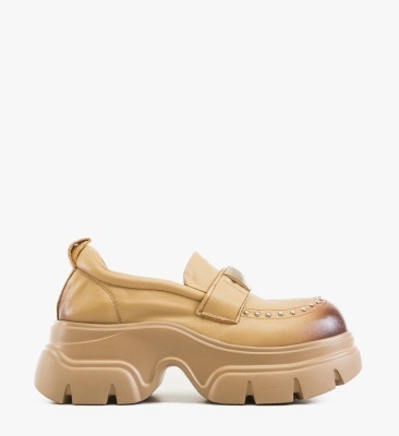 Pantofi Casual Dougla Bej