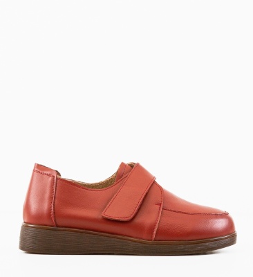 Pantofi Casual Grig Rosii