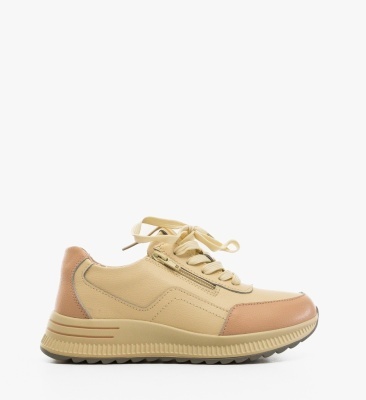 Pantofi Casual Koalka Bej 3