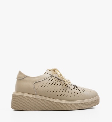 Pantofi Casual Lehe Bej
