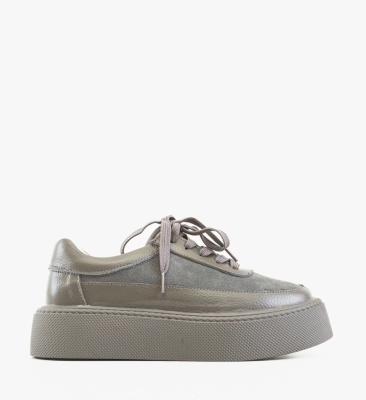Pantofi Casual Retegan Gri