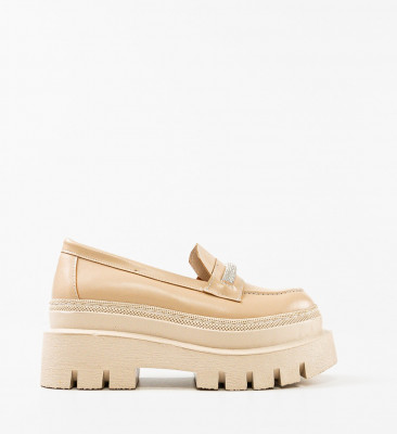 Pantofi Casual Skenara Bej