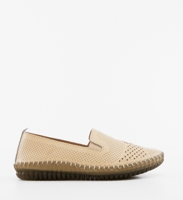 Pantofi Casual Zakrey Bej