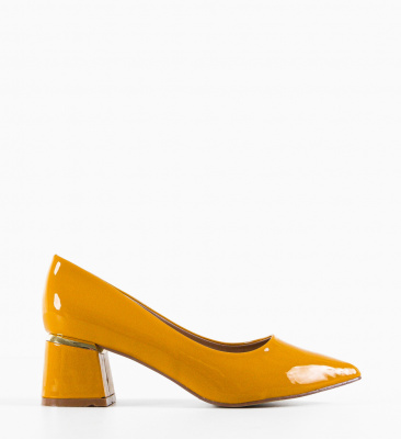 Pantofi dama Fedlimi Galbeni