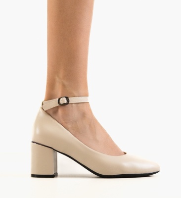 Pantofi dama Lallo Bej