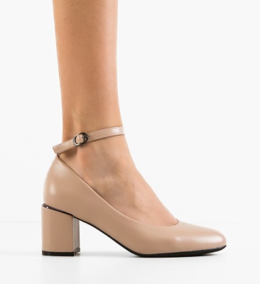 Pantofi dama Lallo Nude