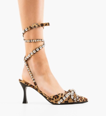 Pantofi dama Leon Animal Print