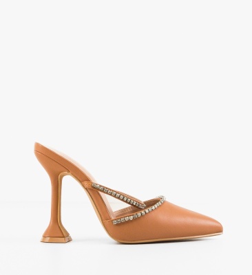 Pantofi dama Leslie Portocalii