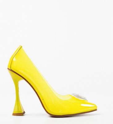 Pantofi dama Myhear Galbeni
