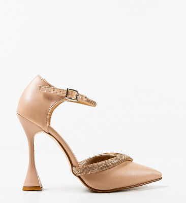 Pantofi dama Nyert Bej