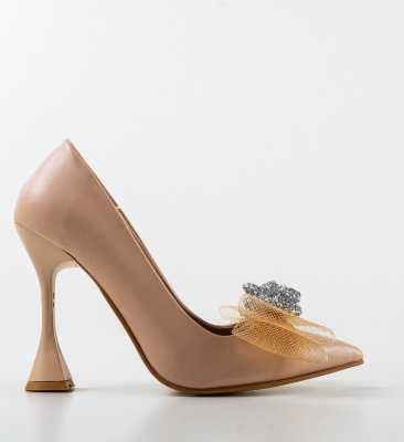 Pantofi dama Oska Nude